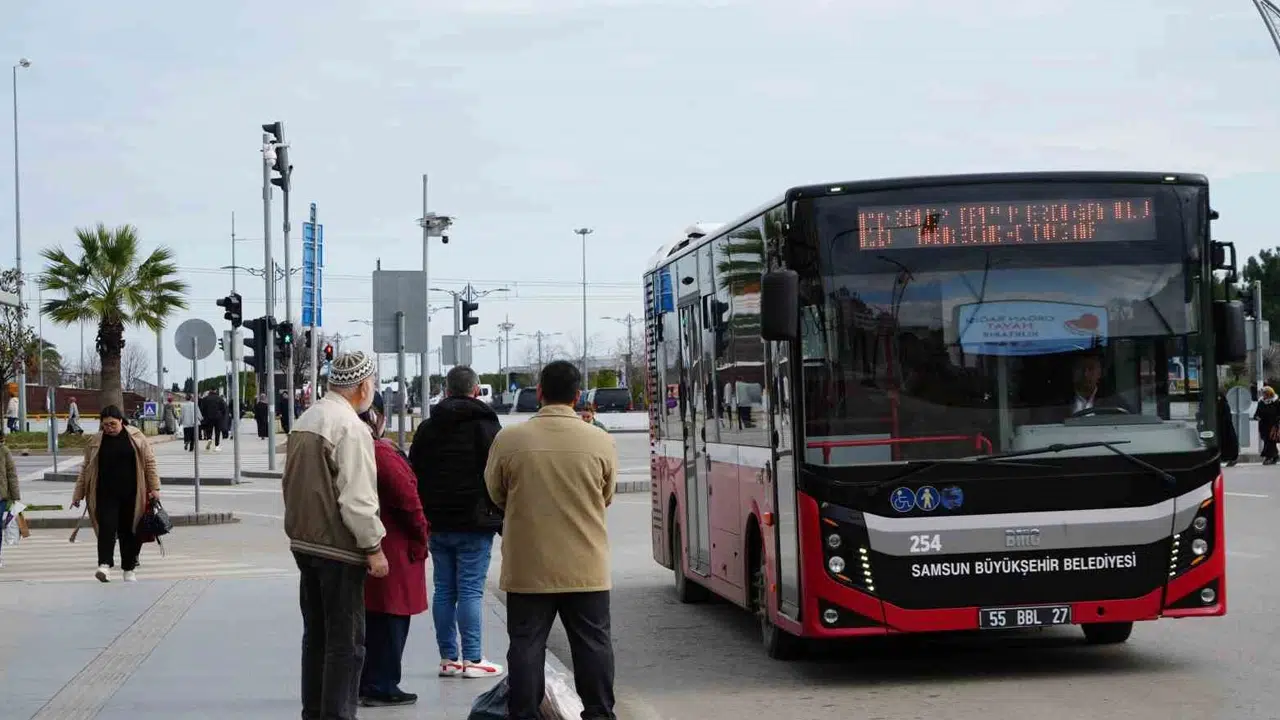 Samsun'da toplu taşıma ücretlerine zam