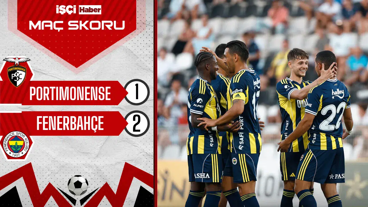 Fenerbahçe, Portimonense'yi 2-1 mağlup etti! Goller Szymanski'den geldi