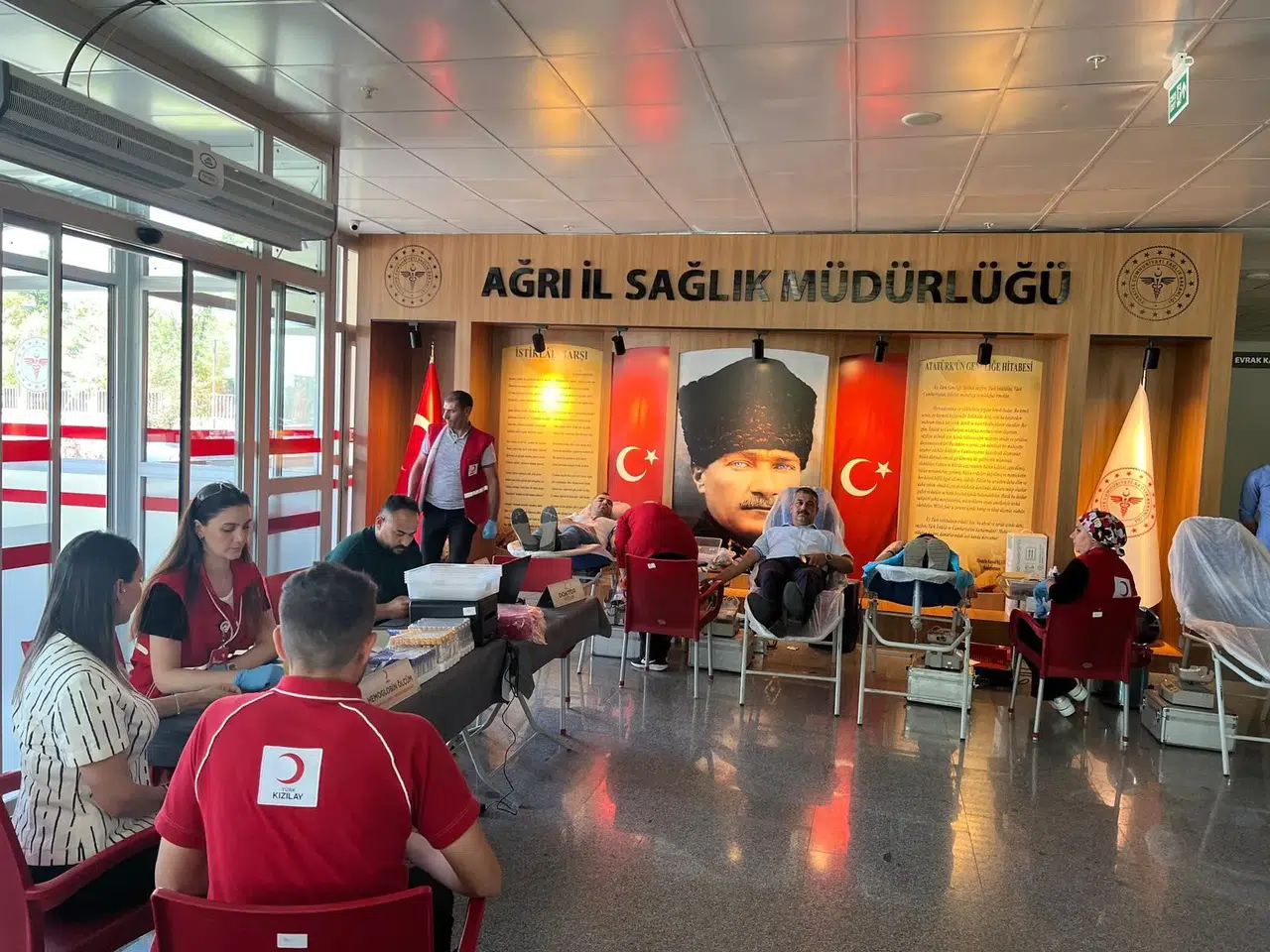 Ağrı’da 15 Temmuz anısına kan bağışı kampanyası