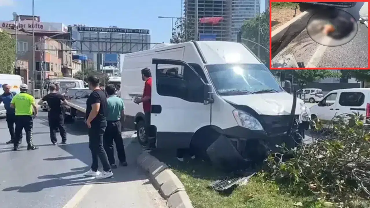 Ümraniye'de panelvan dehşeti: Yola savrulan kadın ağır yaralandı