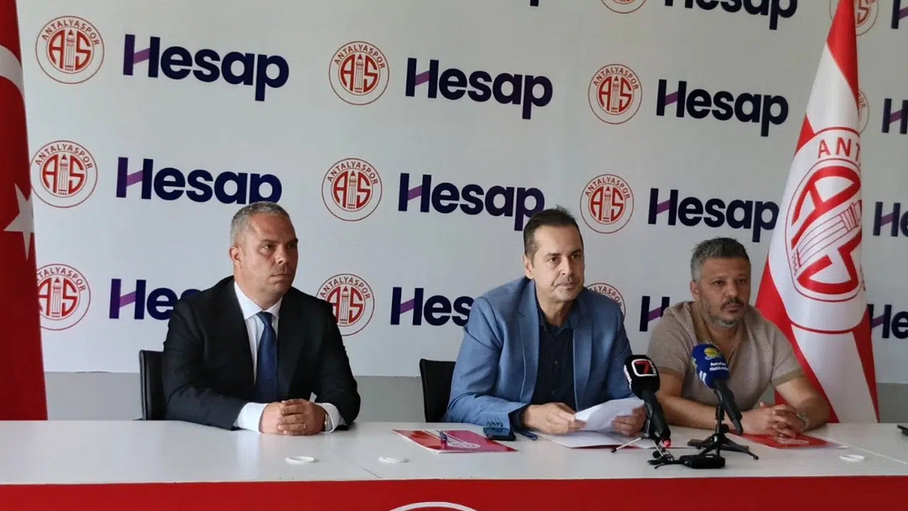 Antalyaspor'un isim sponsoru Hesapcom oldu