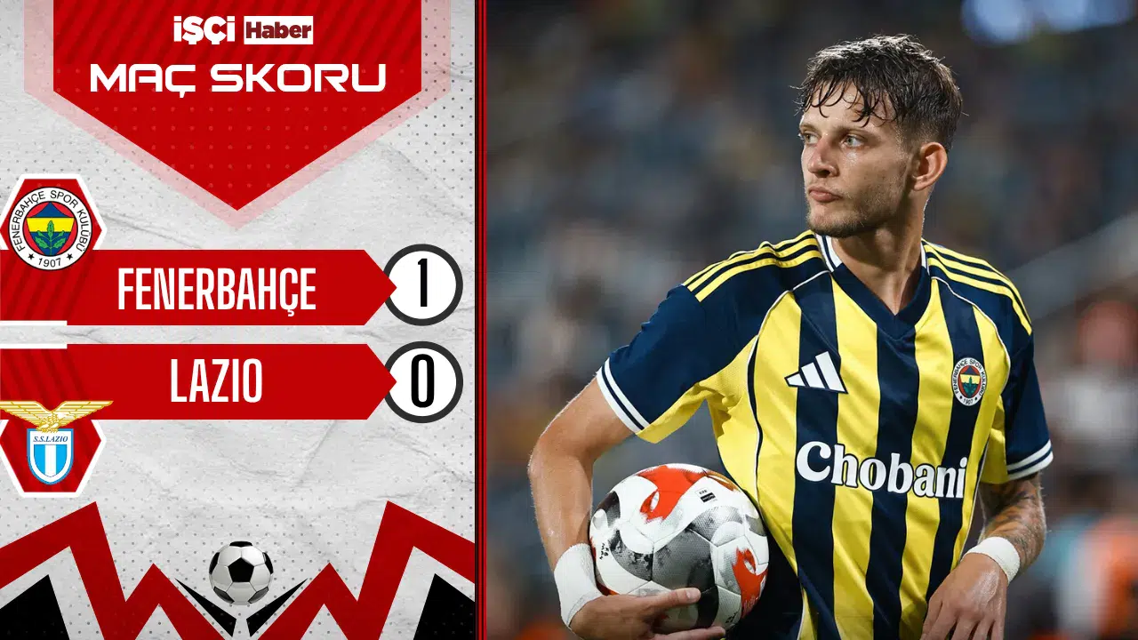 Fenerbahçe, sahasında Lazio'yu tek golle geçti