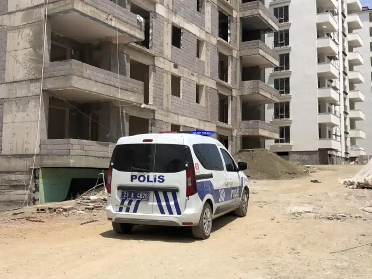 Elazığ’da inşaatta feci kaza: 4. kattan düşen işçi hayatını kaybetti