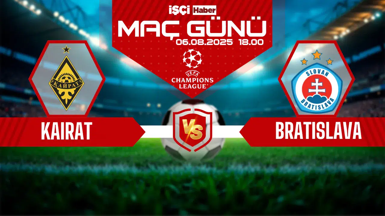 Kairat-Slovan Bratislava maçı ne zaman, saat kaçta ve hangi kanalda?