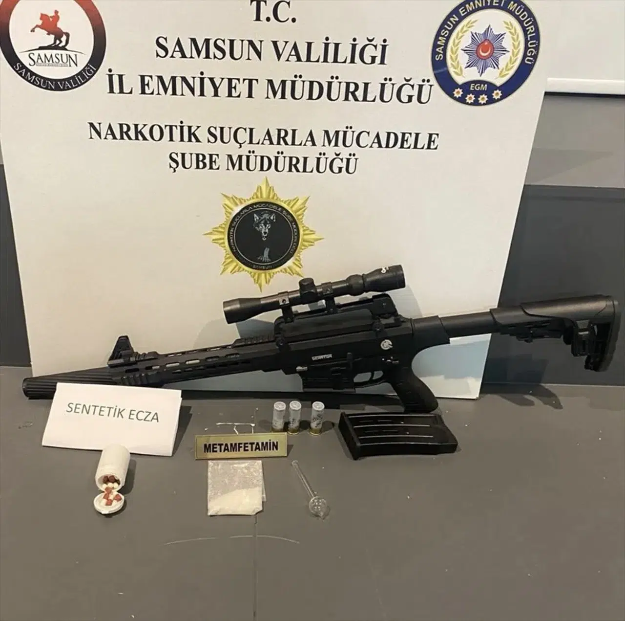 Samsun’da uyuşturucu operasyonlarında 8 şüpheli gözaltına alındı