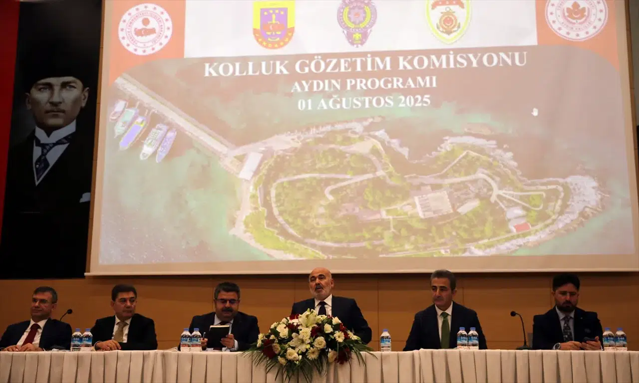 Aydın’da İçişleri Bakanlığı Kolluk Gözetim Komisyonu toplantısı gerçekleşti