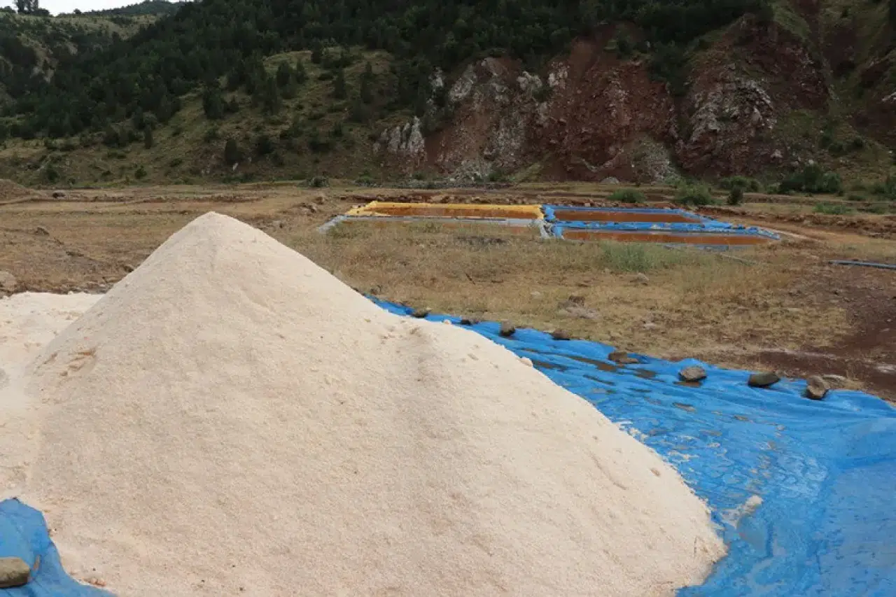 Sivas'ta çıkan 'altın tuz' dünya şeflerinin tercihi oldu
