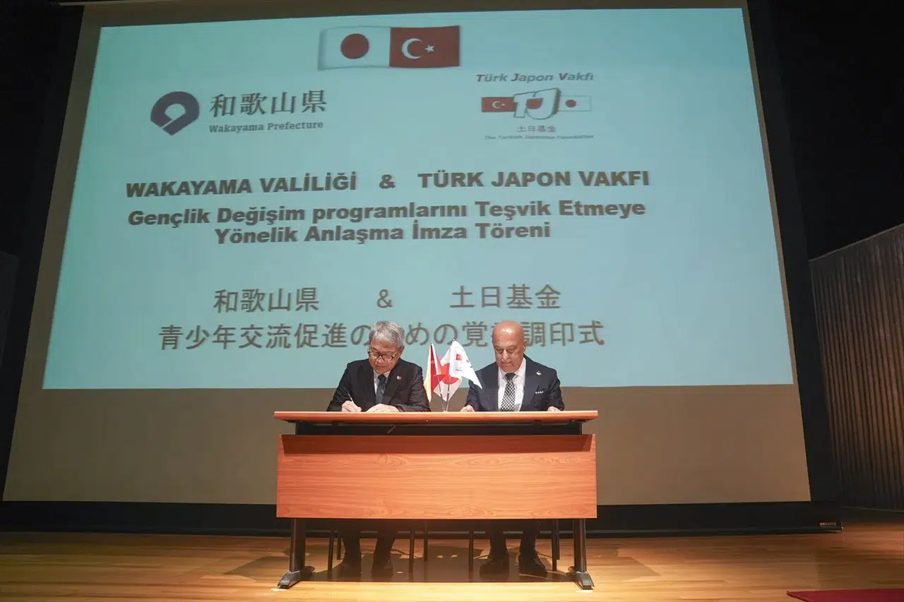 Türk Japon Vakfı ile Wakayama Valiliği arasında Afet İşbirliği Anlaşması imzalandı