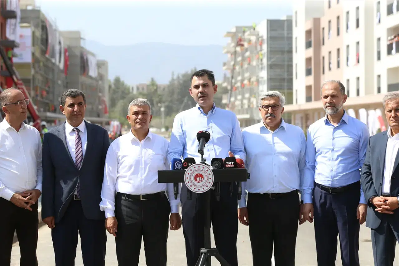 Bakan Murat Kurum'dan Hatay'da kritik açıklama: Hatay yeniden doğuşun şehri oldu!