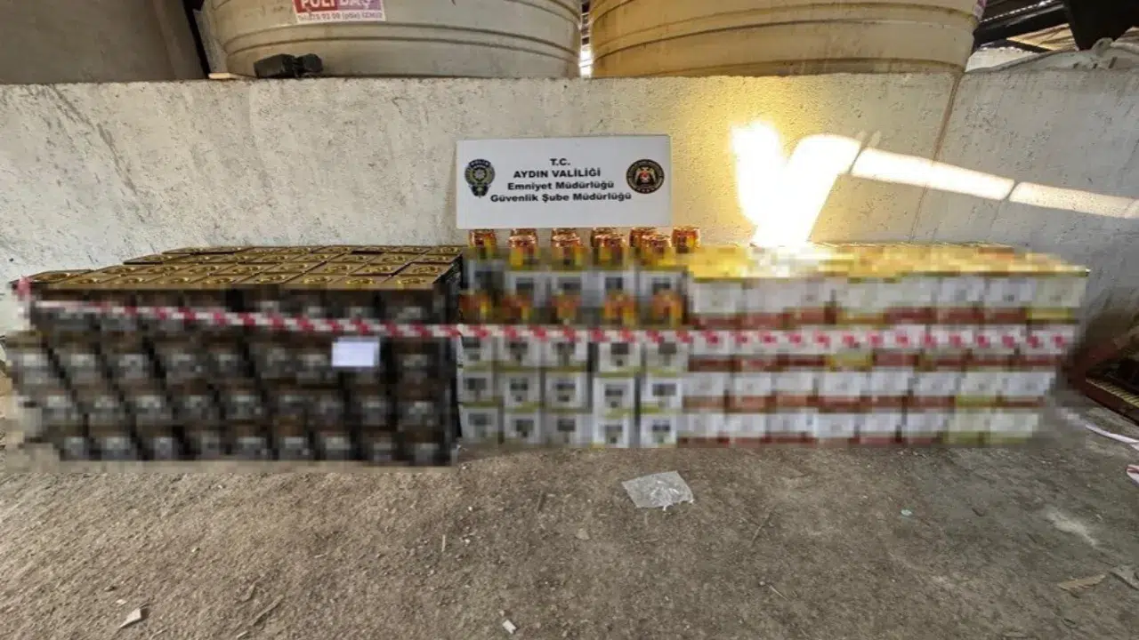 Aydın’da sahtecilik operasyonu ! 2 milyon liralık tağşiş yağ ve zeytin ele geçirildi