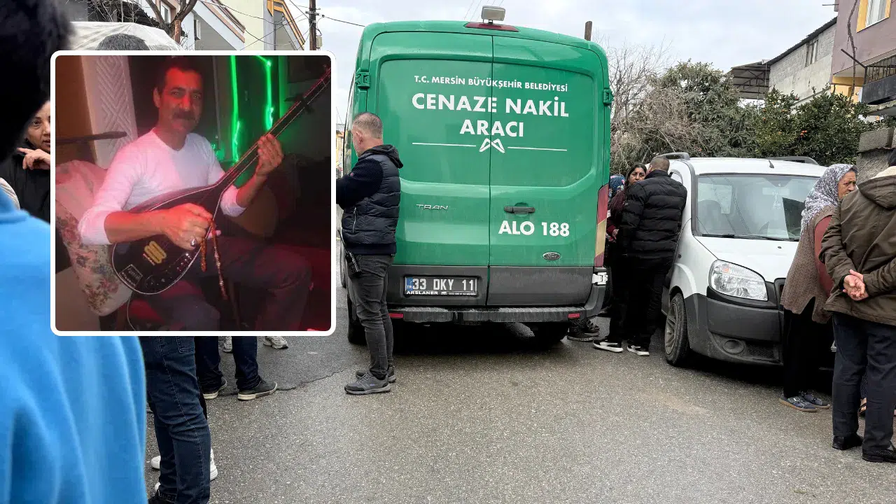 Mersin'de şüpheli ölüm: Müzisyen, evinin bahçesinde ölü bulundu
