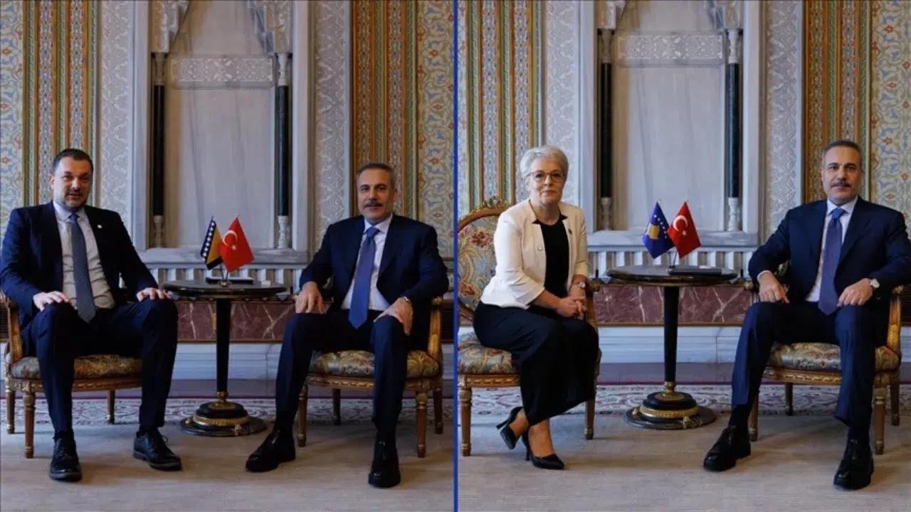 Bakan Fidan Balkan Barış Platformu'nda diplomasi trafiğinde