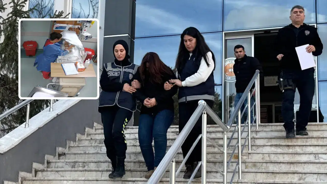 Kahramanmaraş'ta bebeğe şiddet uygulayan hemşire tutuklandı