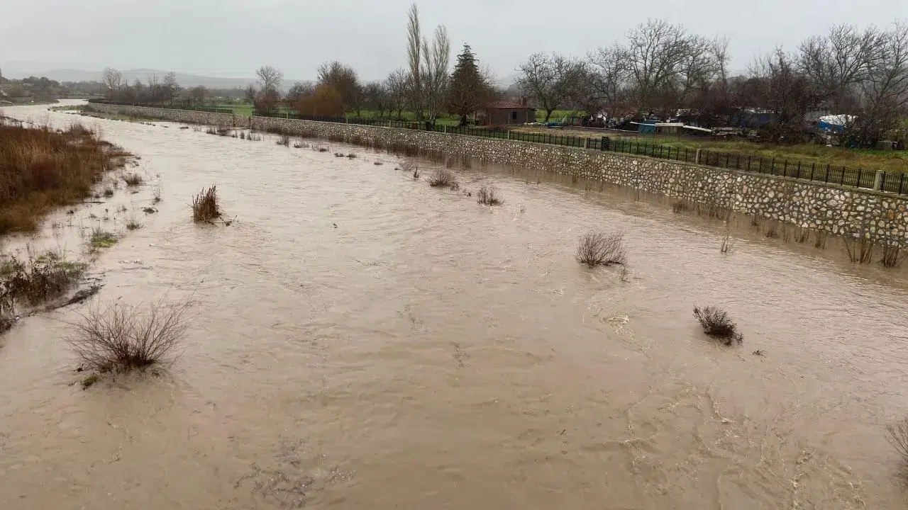Ayvacık'ta tarım arazileri sular altında kaldı