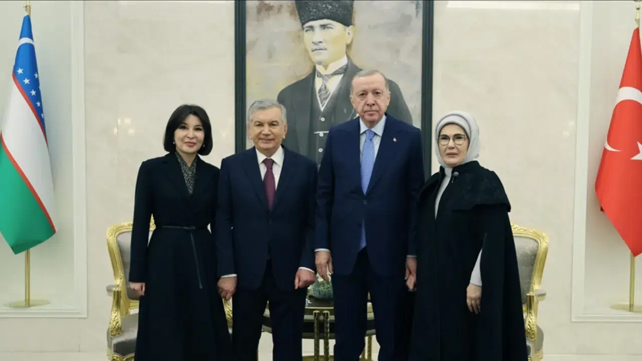 Emine Erdoğan, Özbekistan Cumhurbaşkanı’nın ve eşinin Türkiye ziyaretini paylaştı