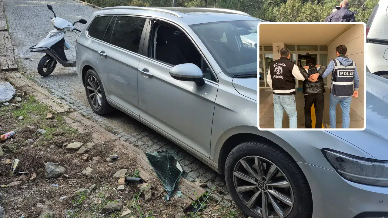 Muğla'da araçtan hırsızlık yapan 3 şüpheli gözaltına alındı