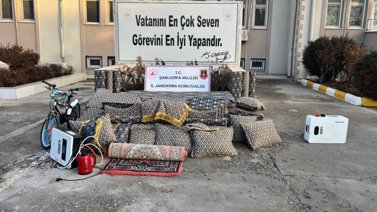 Şanlıurfa'da bağ evinde hırsızlık: 4 şüpheli yakalandı