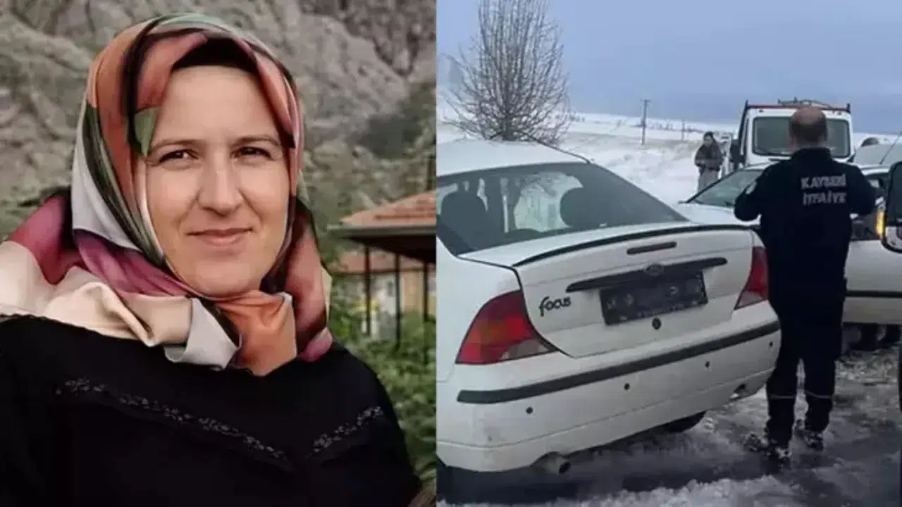 Kayseri Develi'de otomobiller çarpıştı : 1 ölü, 1 yaralı