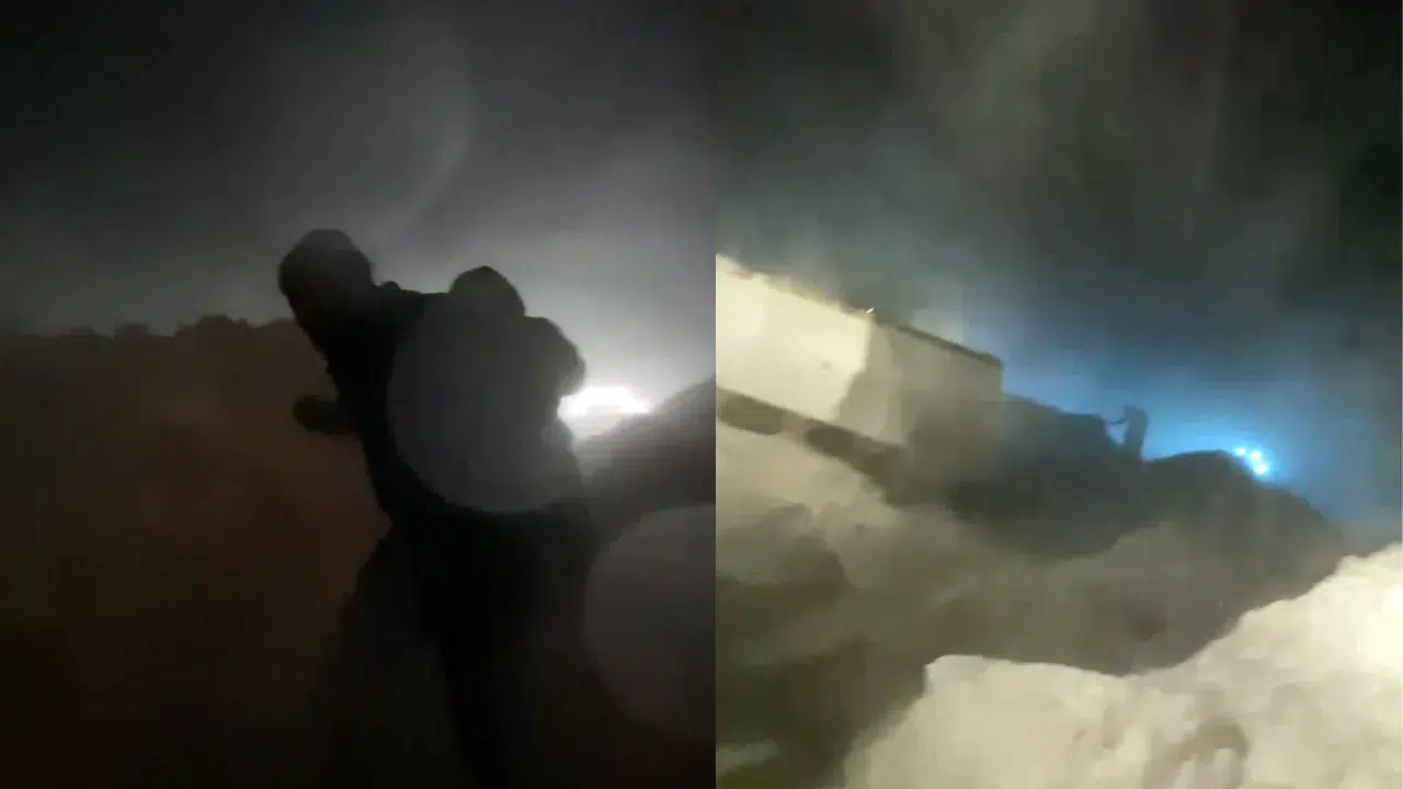 Sivas'ta 4 işçi tipide mahsur kaldı!