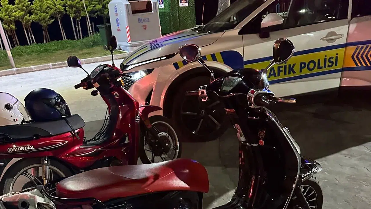 Ordu'da gece nöbeti : Ehliyetsiz 3 motosiklet sürücüsüne rekor ceza