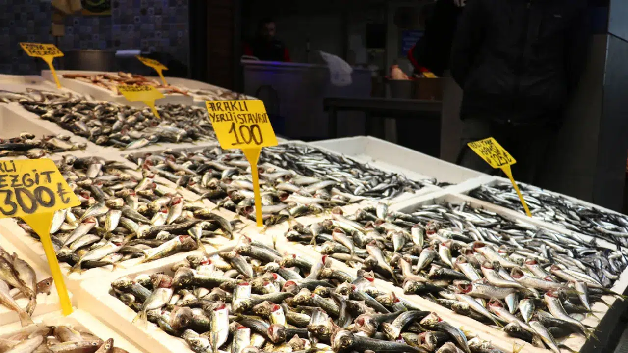 Trabzon'da balıkçı tezgahlarında istavrite yoğun ilgi!