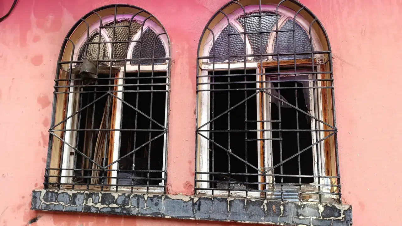 Mardin'de müstakil evde yangın