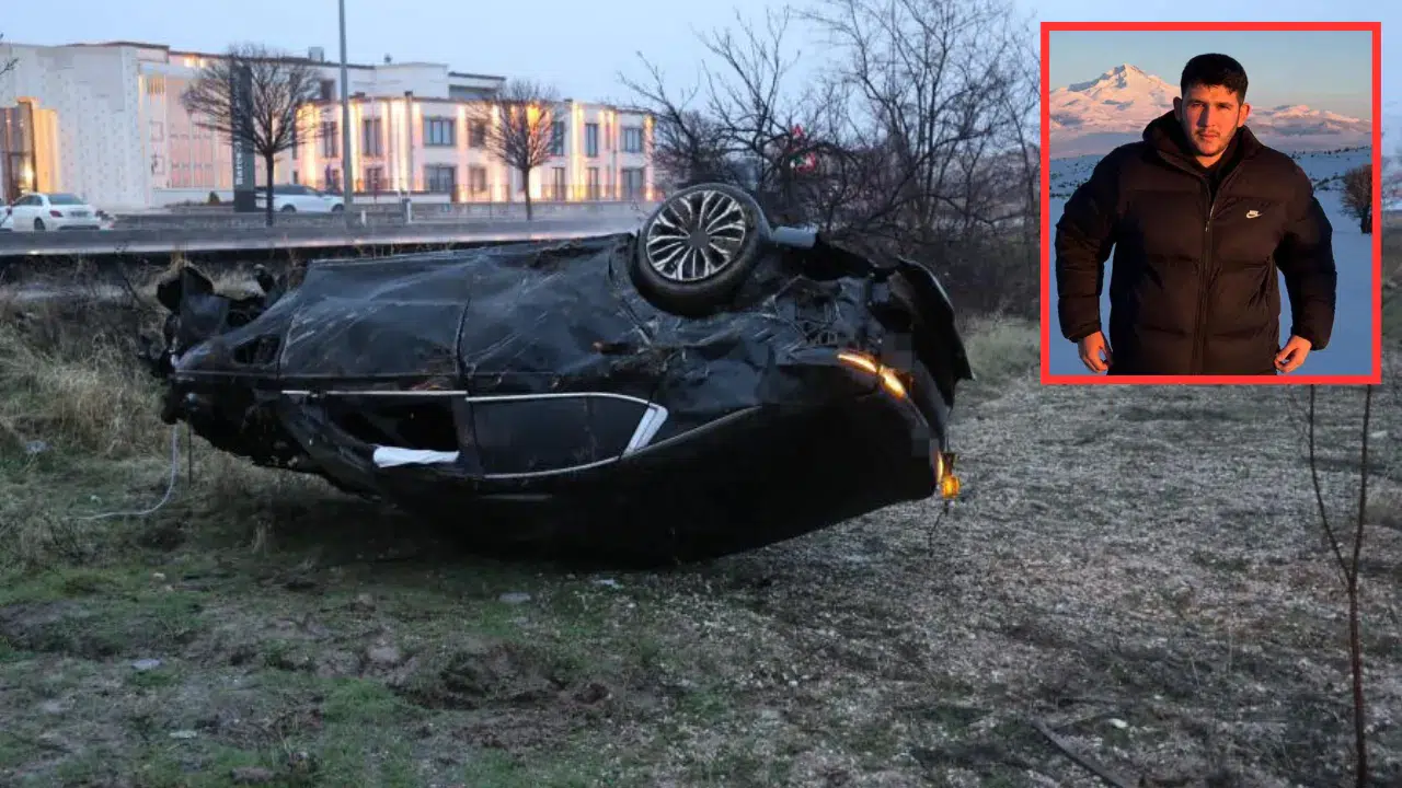 Nevşehir Ürgüp'te otomobil takla attı : 18 yaşındaki sürücü öldü
