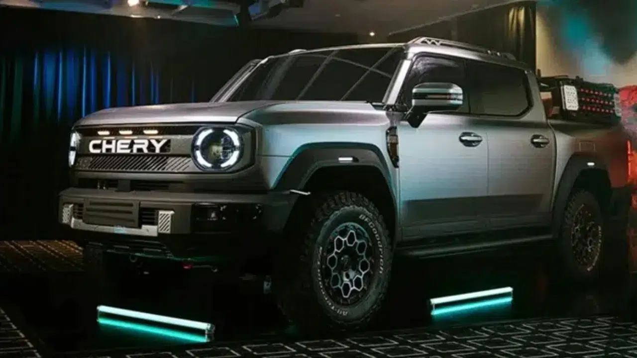 Chery’den Ford Ranger’a dizel hibrit rakip : Yeni pickup modeli KP31 tanıtıldı!