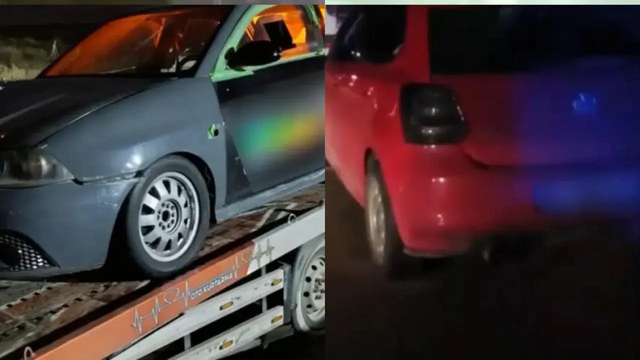 Mersin'de araba yarışı baskını : 407 bin TL ceza kesildi