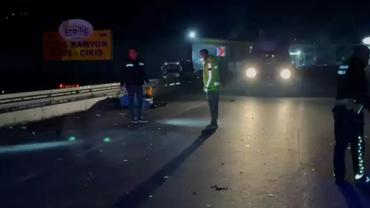 Bolu'da feci kaza : Oğlunu işten almaya giderken hayatını kaybetti