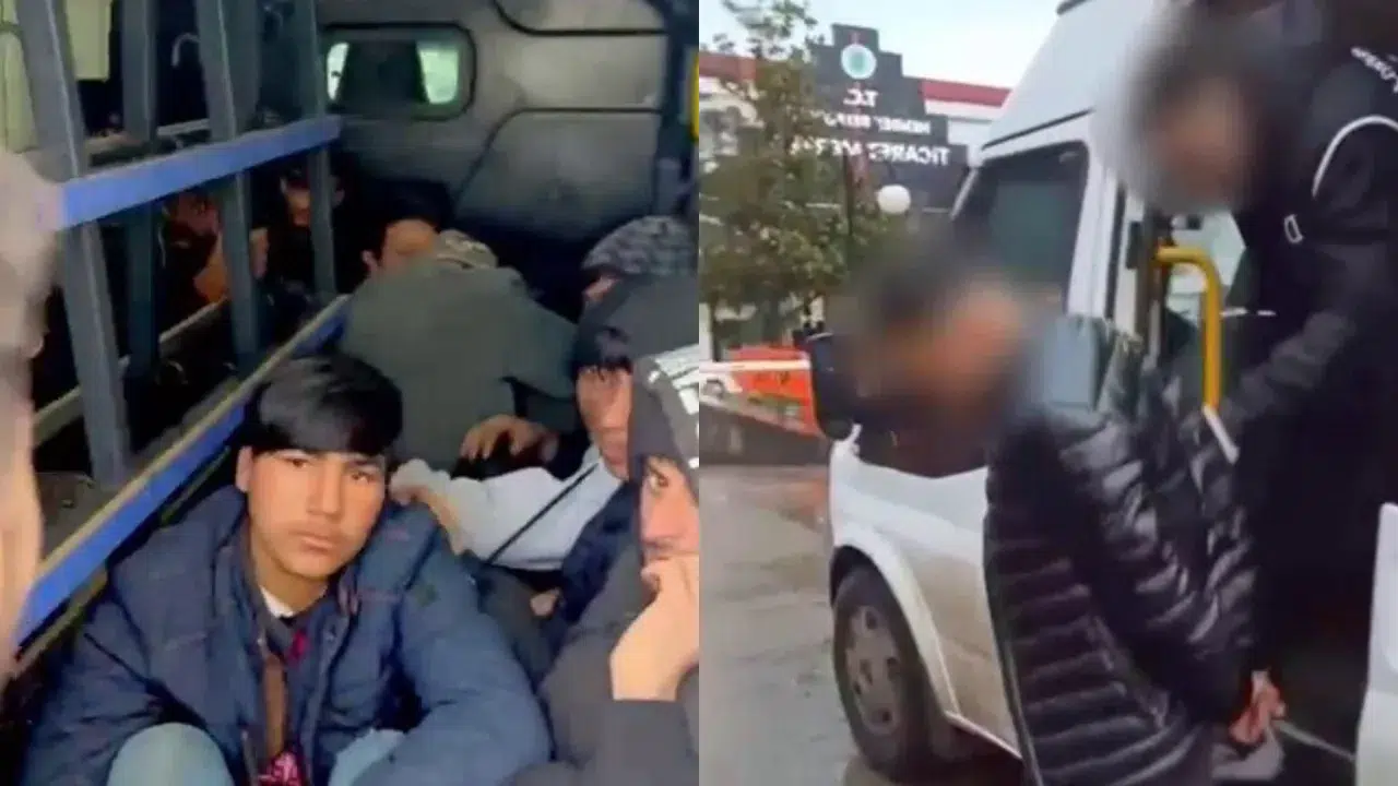 Sakarya'da 20 düzensiz göçmen yakalandı : 2 kişi tutuklandı