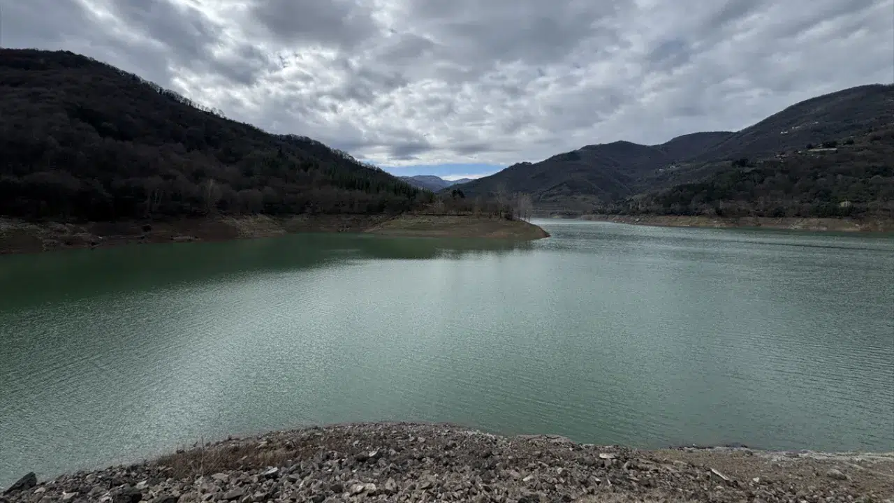 Kocaeli Yuvacık Barajı'nda su seviyesi yüzde 62 oldu