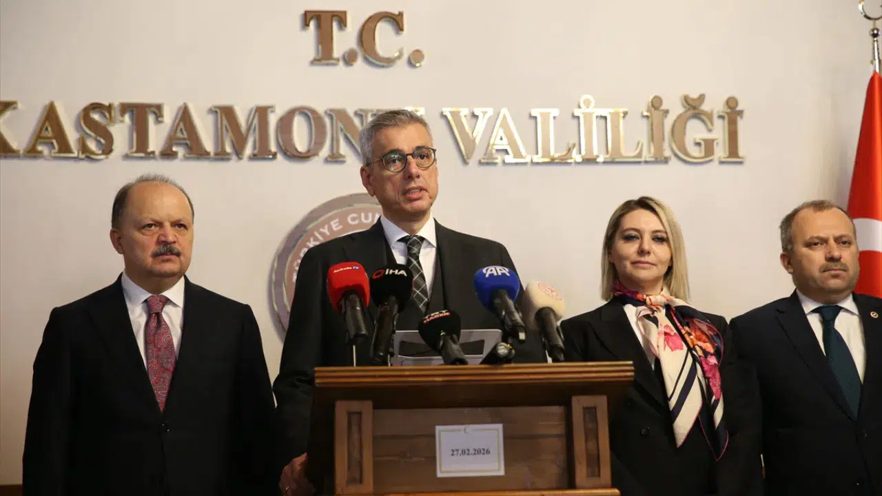 Bakan Memişoğlu Kastamonu'da konuştu