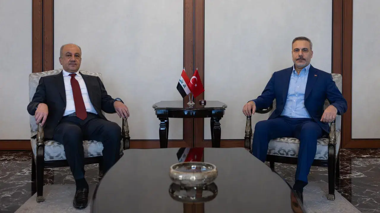 Bakan Fidan, Irak Savunma Bakanı Al Abbasi ile görüştü