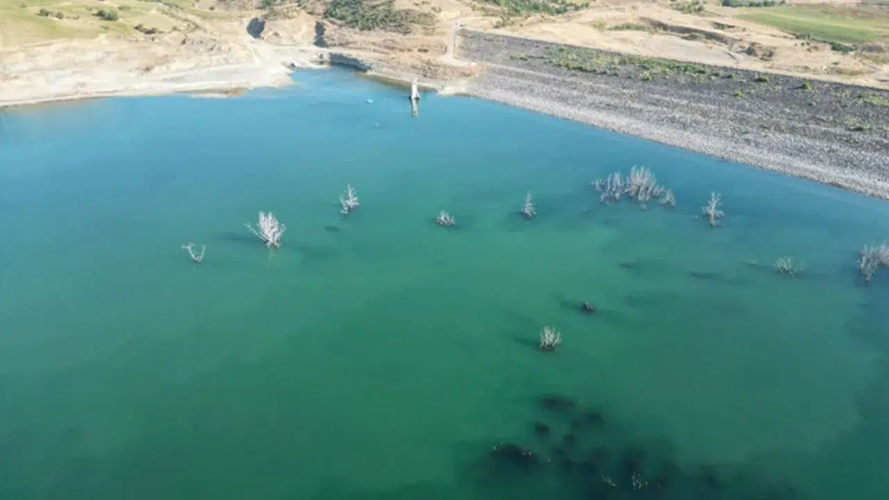 Kuraklık riski bulunan Naip Barajı'nda doluluk oranı yükseldi