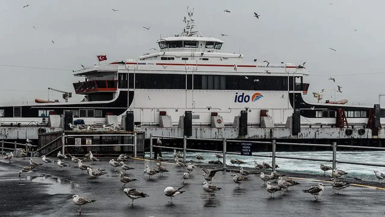 İstanbul Bandırma İDO seferleri iptal edildi