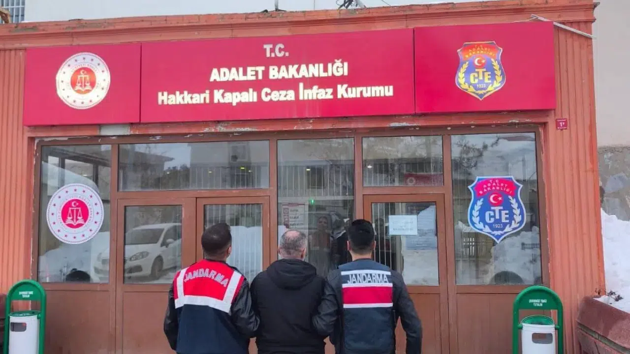 Hakkari'de 13 yıl hapis cezası bulunan şahıs yakalandı
