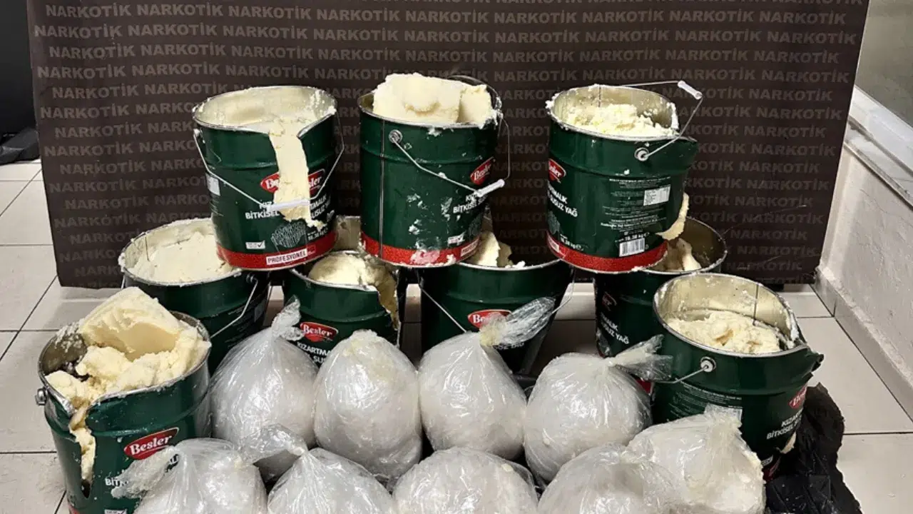 Batman'da bir araçta 45 kilo sentetik uyarıcı ele geçirildi