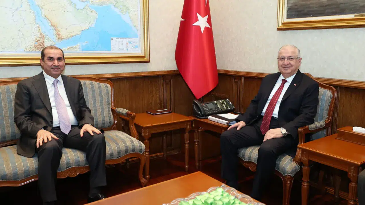 Mill Savunma Bakanı Yaşar Güler, Irak Büyükelçisini kabul etti