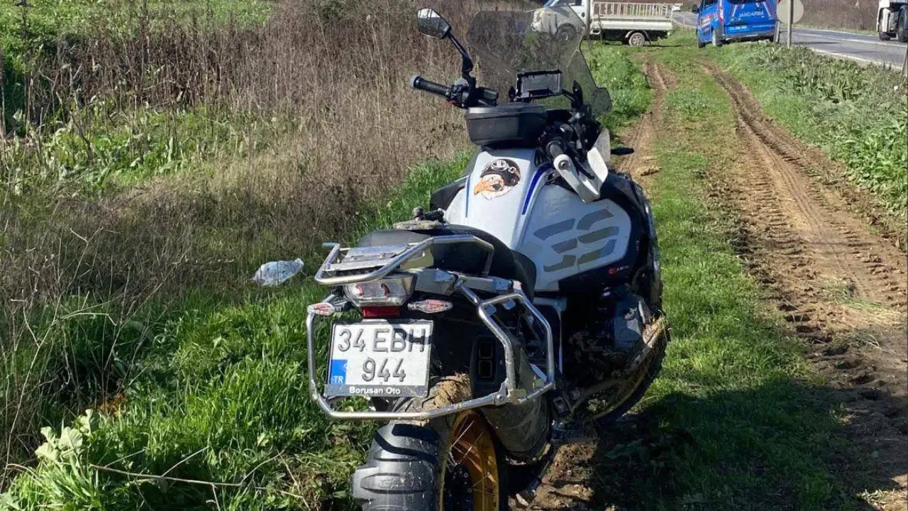 Bilecik'te kaza : Motosiklet sürücüsü yaralandı