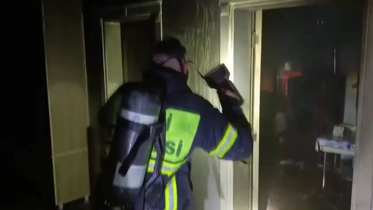 Adıyaman’da ev yangını : 1 kişi ağır yaralı