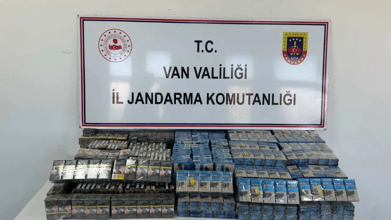 Van'da kaçakçılık operasyonu : Bin 630 adet kaçak sigara yakalandı