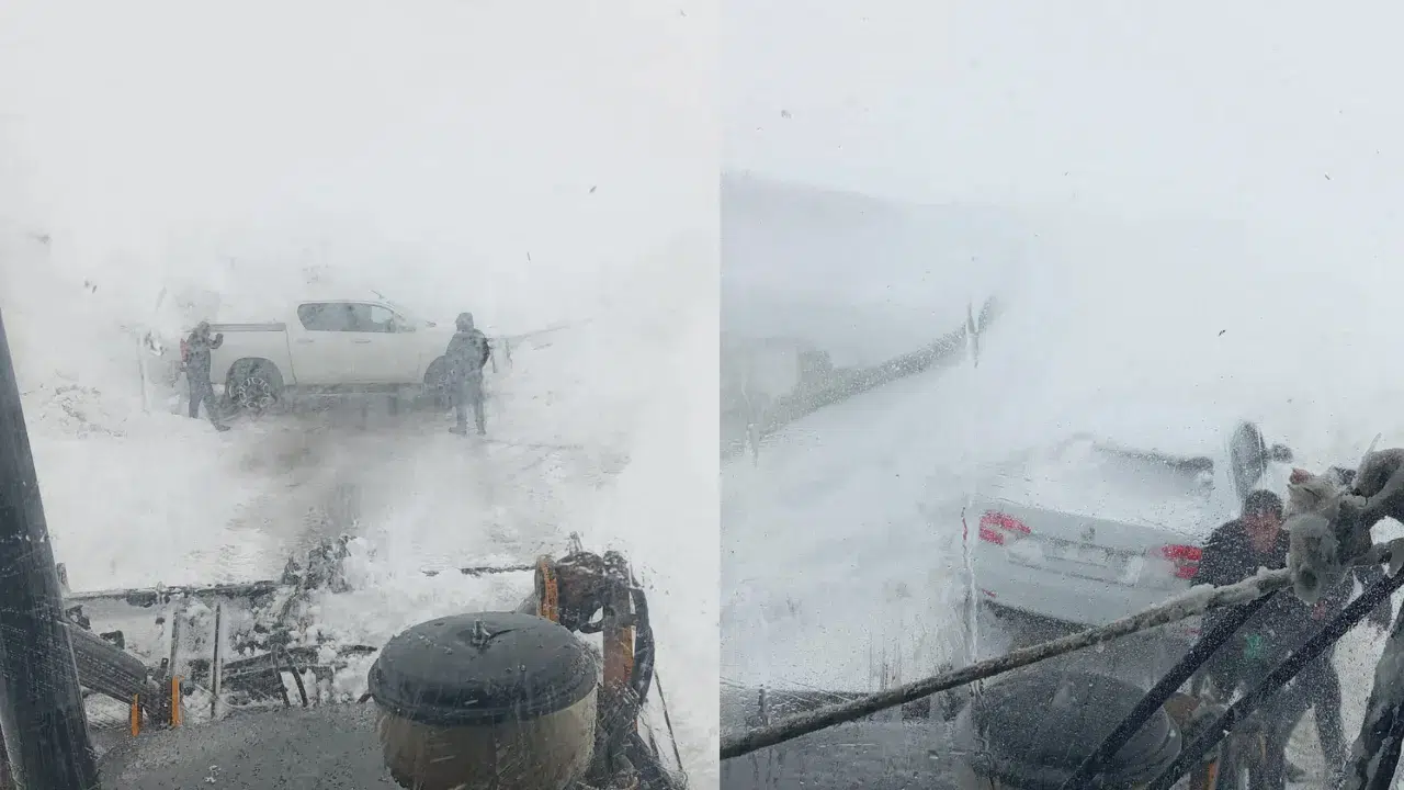 Hakkari'de zirvede mahsur kalan 10 kişilik aile kurtarıldı