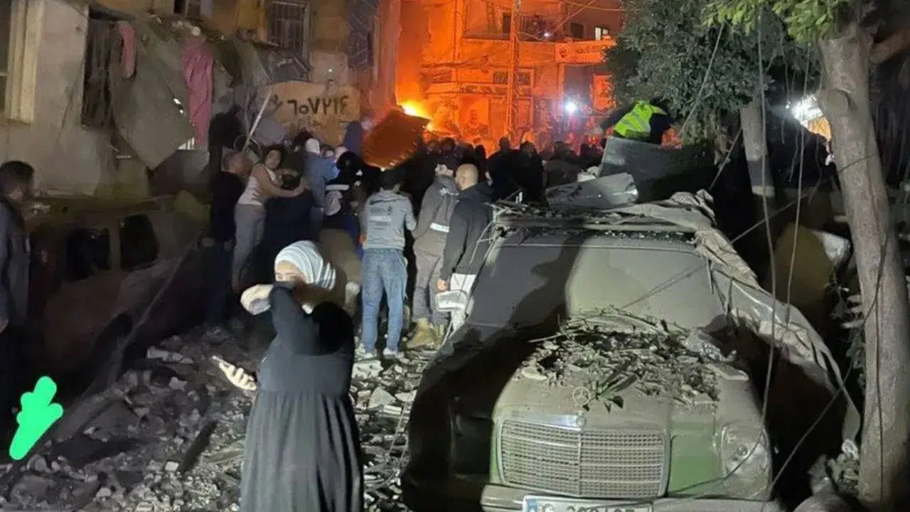 İsrail’den Beyrut’a yeni saldırı: 24 saatte 6 ölü , 24 yaralı var