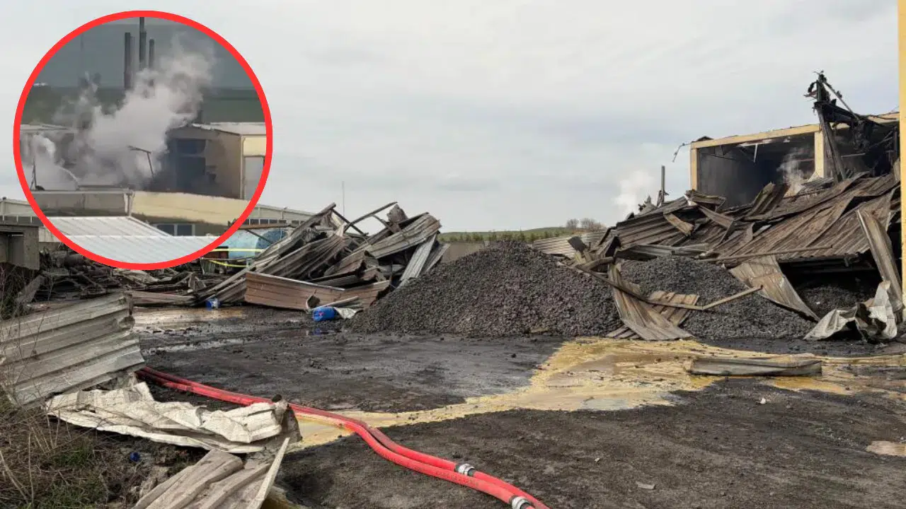 Tekirdağ'da yağ fabrikasında patlama : 1 ölü