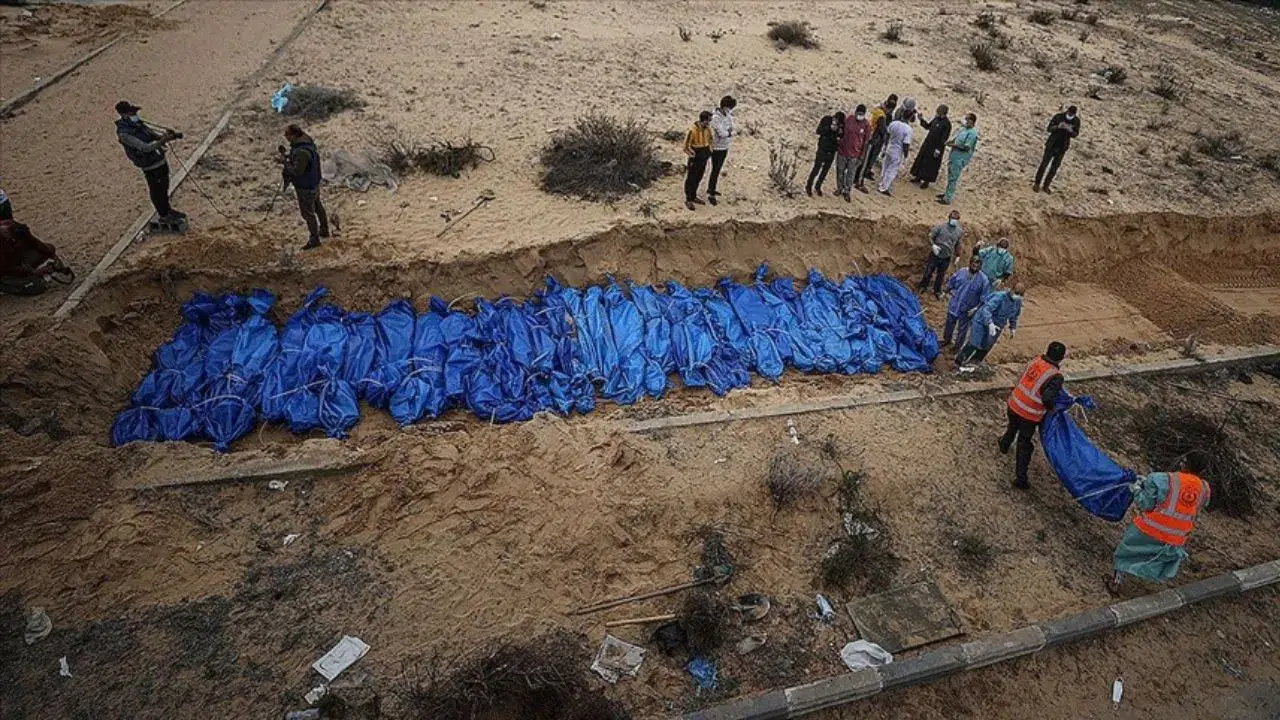 Gazze'de kahreden tablo : Can kaybı 72 bin 280'e yükseldi