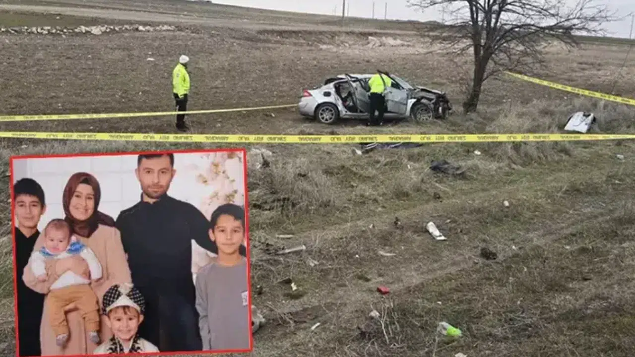 Aksaray'da bayram yolunda facia : Anne ve babanın öldüğü kazada 4 kardeşin tedavisi sürüyor