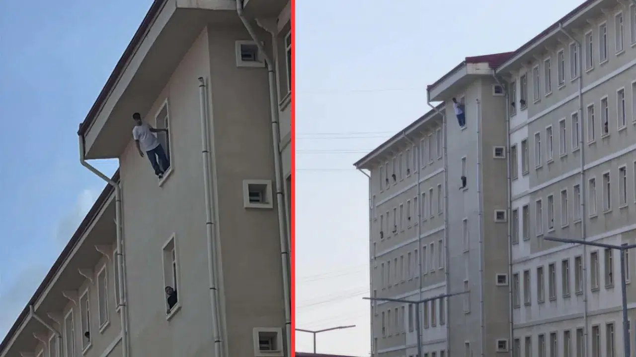 Muğla'da bunalıma giren genç, camdan atladı : Hava yastığı sayesinde ölümden döndü