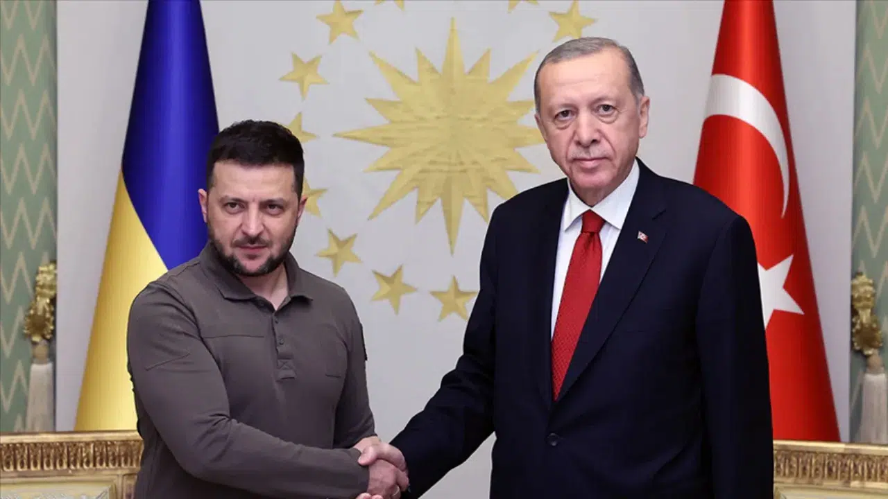 Cumhurbaşkanı Erdoğan, Ukrayna Devlet Başkanı Zelensky ile görüştü