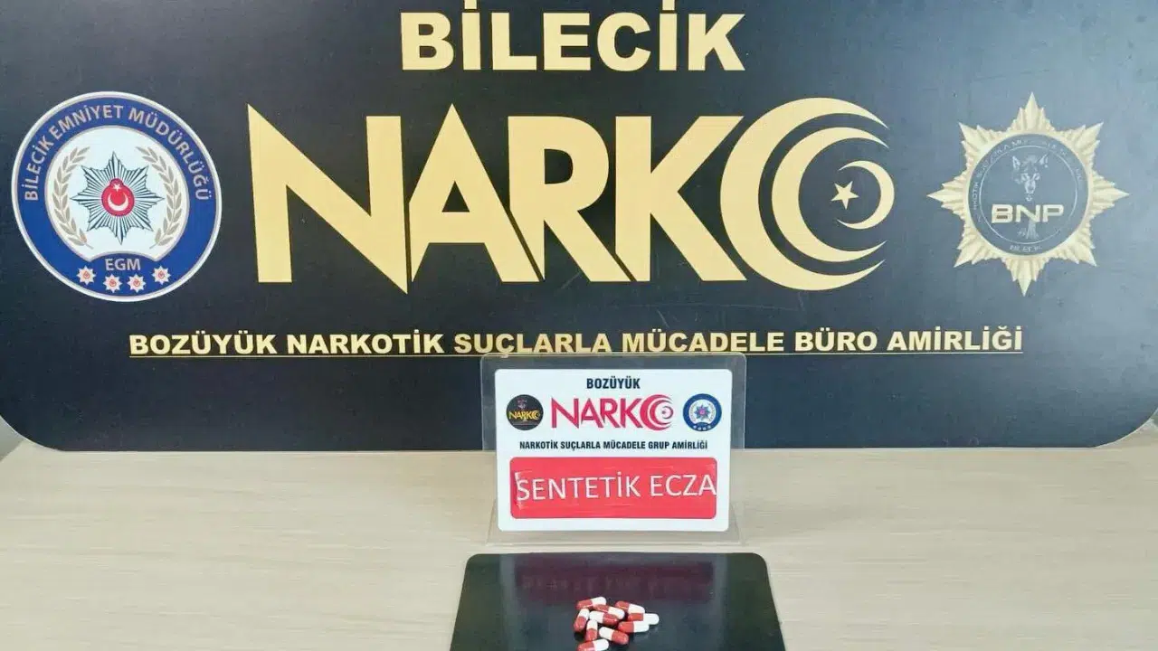 Bilecik'te uyuşturucu operasyonu : Çeşitli sayıda hap ele geçirildi